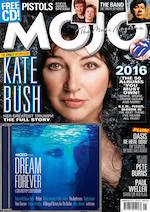 Kate Bush on the cover of Mojo January 2017 issue