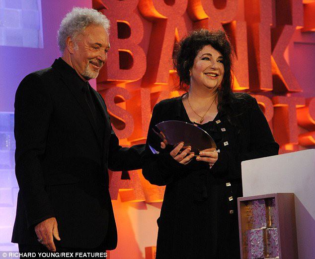 Kate gets South Bank Award Kate gets South Bank Award