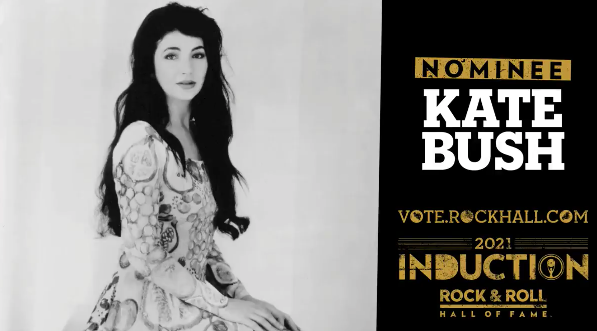 Kate (once again) nominated for Rock & Roll Hall of Fame Kate Bush News