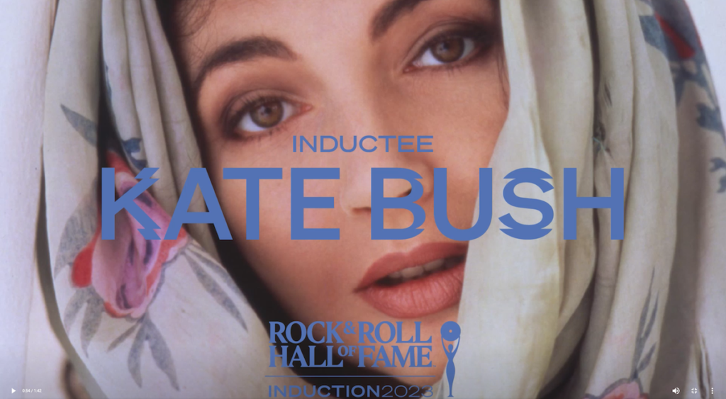 Kate Bush inductee image Rock & Roll Hall of Fame