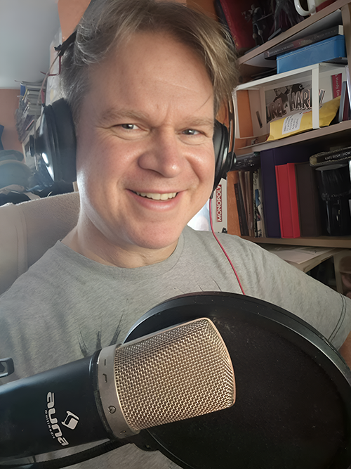 Seán Twomey - host of the Kate Bush Fan Podcast