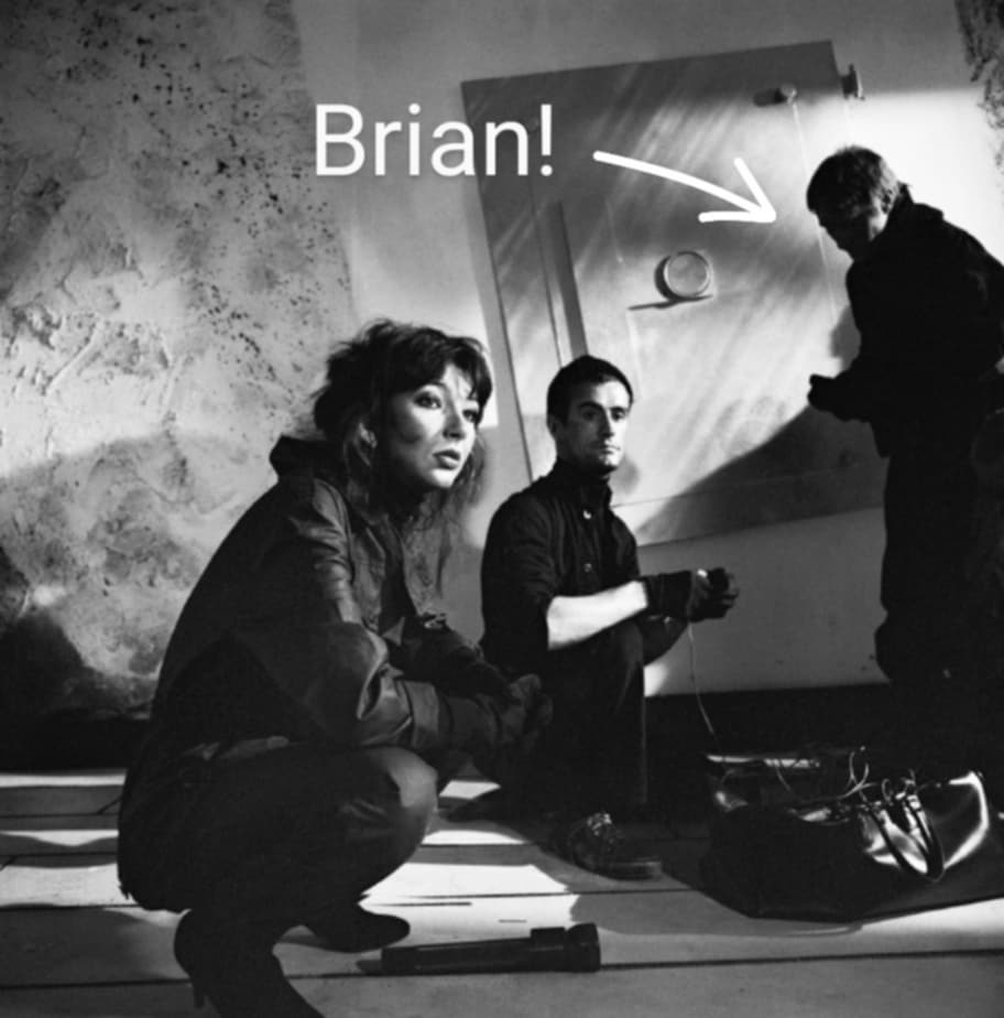Brian and Kate - There Goes a Tenner video 1982 - photo John Carder Bush