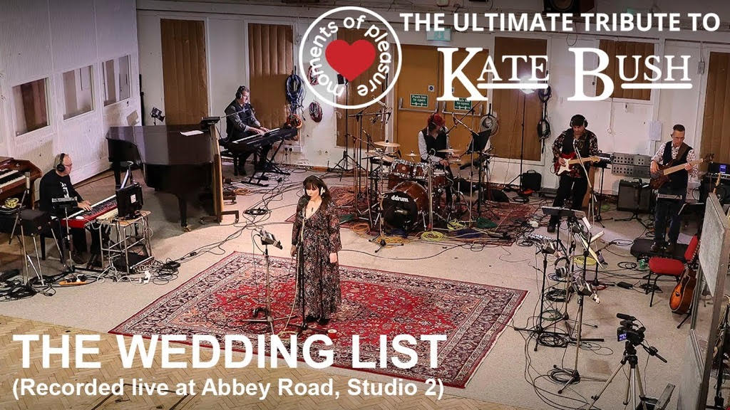 Moments of Pleasure tribute band recording at Abbey Road
