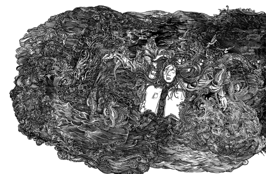 Hounds of Love (Baskerville Edition) inner gatefold artwork.