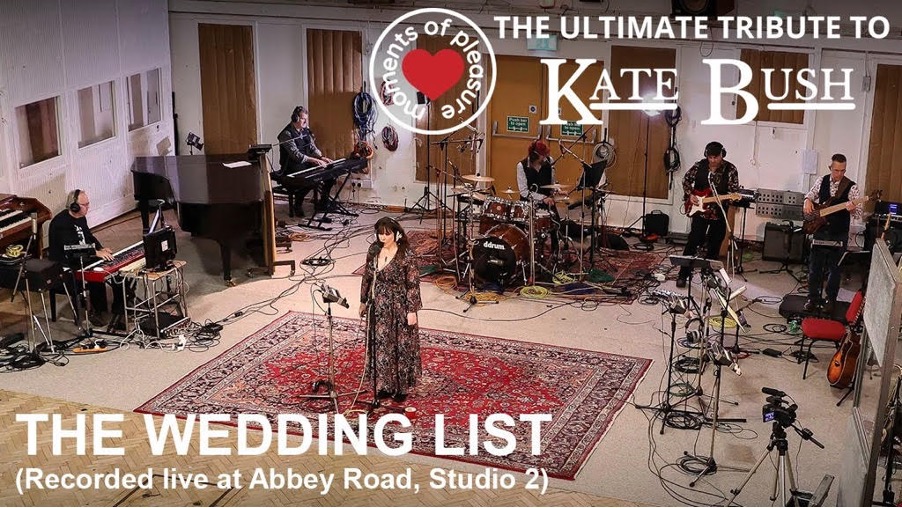 Moments of Pleasure tribute band record session at Abbey Road