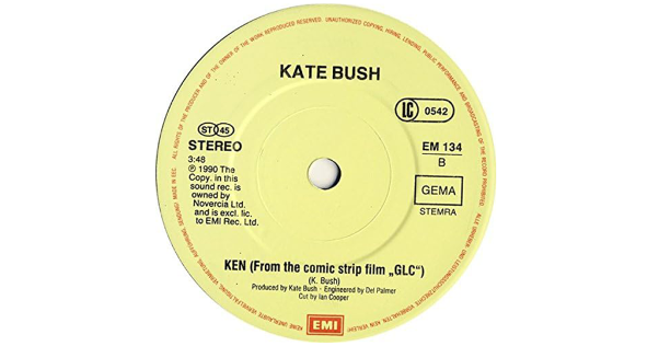Ken appeared as the b-side to the single Love & Anger in 1990