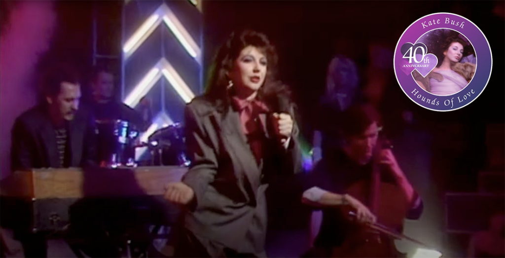 Kate performs Hounds of Love on Top of the Pops