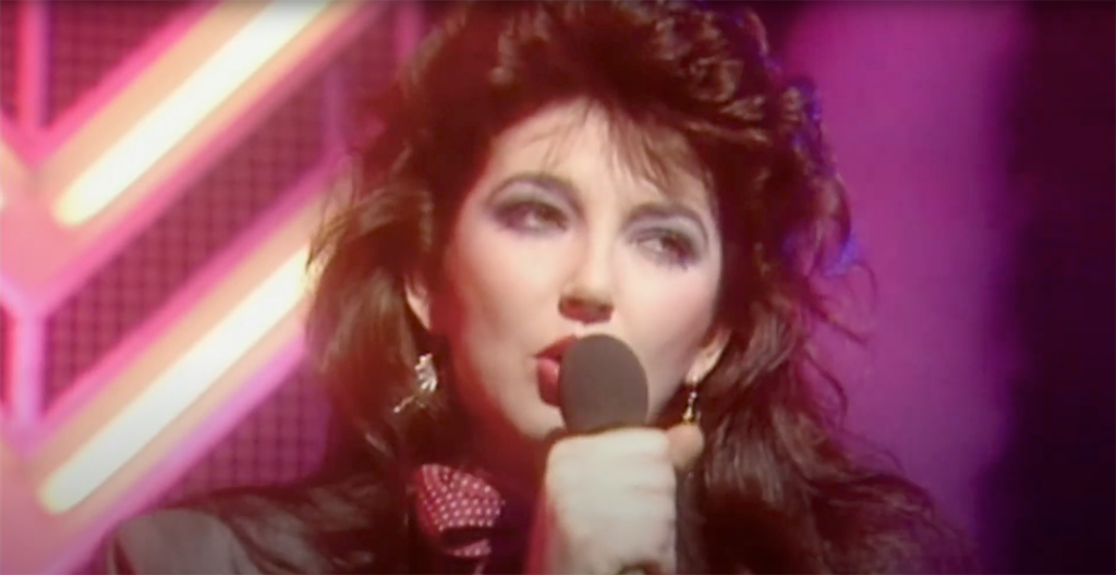 Kate performs Hounds of Love on TOTP 