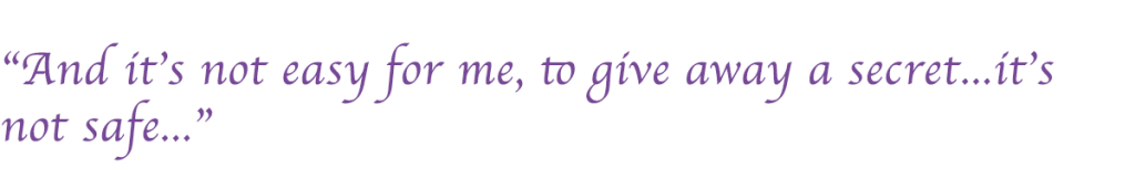 Lyric quote from Under The Ivy