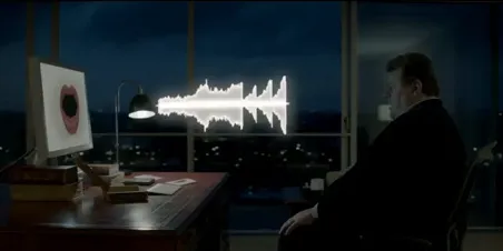 Robbie Coltrane in the video for Deeper Understanding