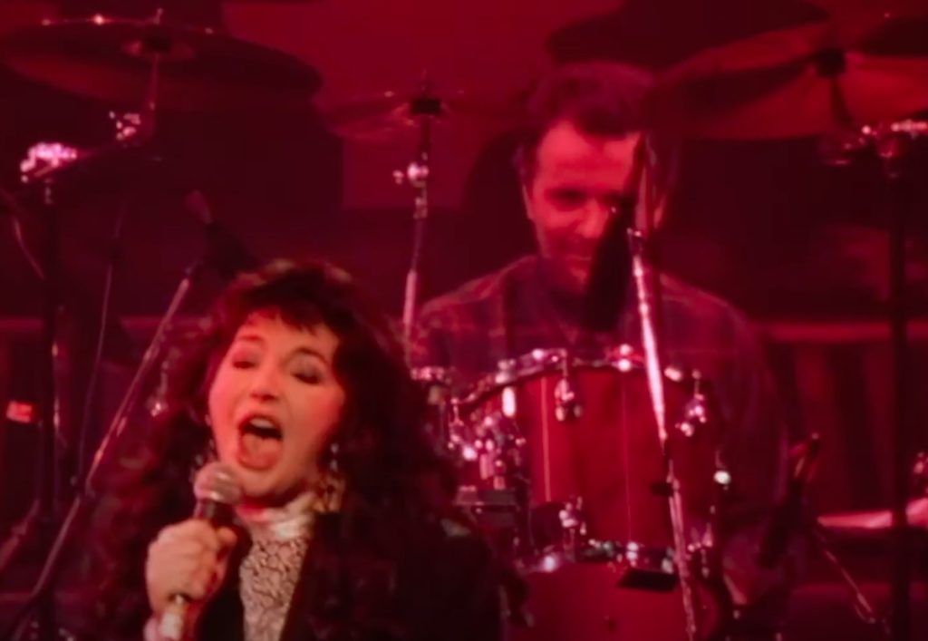 Stuart and Kate, Running Up That Hill Live in 1987 at the Secret Policeman's Ball