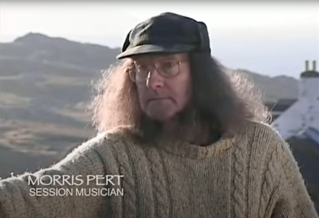 Morris Pert in a still from the unofficial documentary Kate Bush Under Review