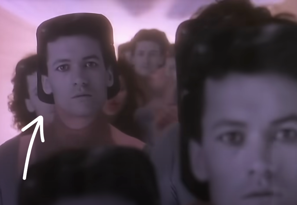 Spotting Paddy in the Running Up That Hill video!