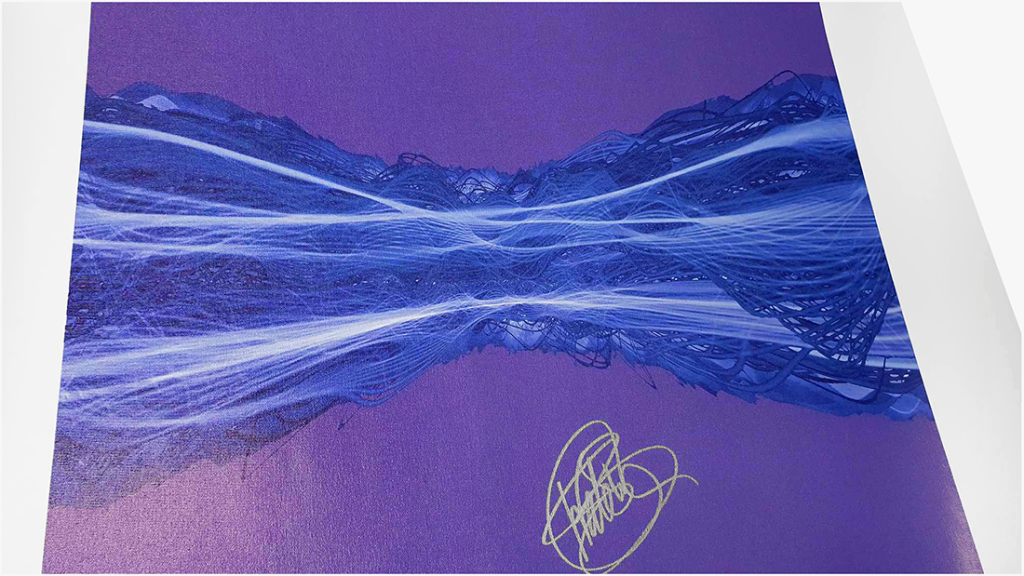 Soundwaves print