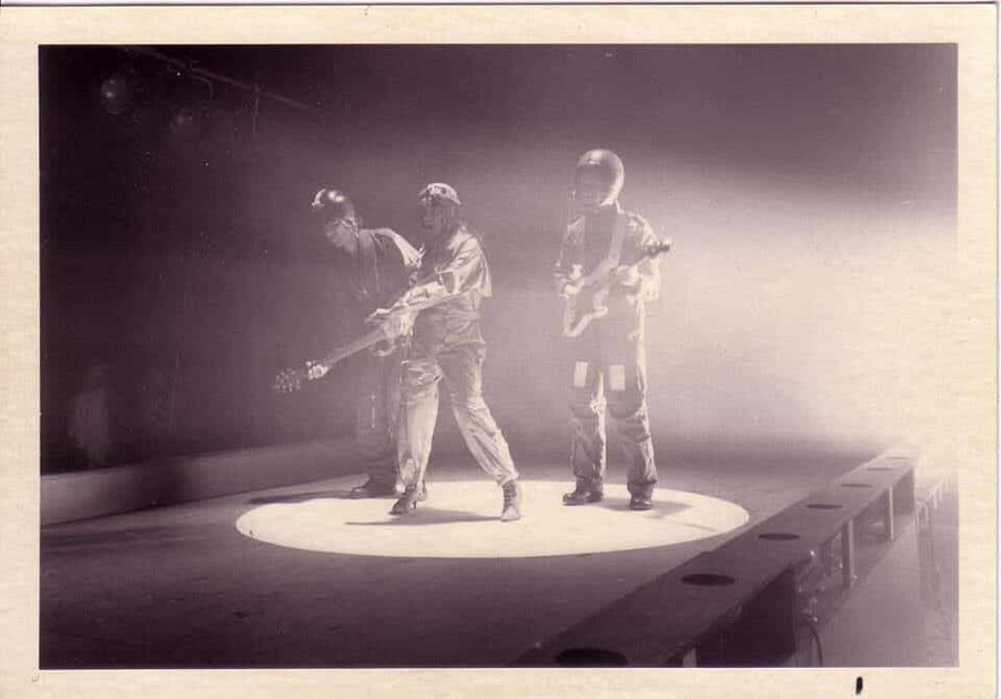 The Big Sky video shoot – photo by Dave Cross