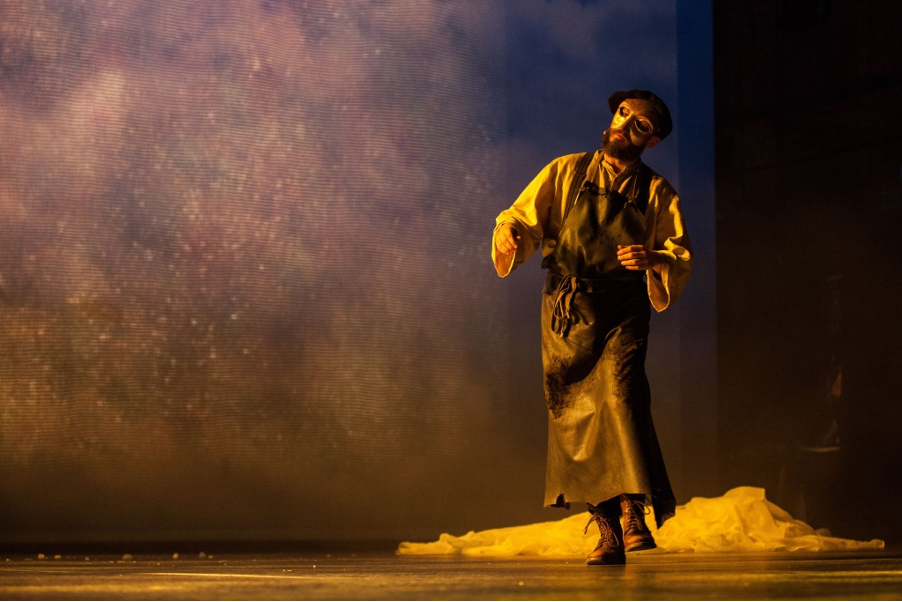 Bob Harms in costume – A Sky of Honey – Before The Dawn (2014)