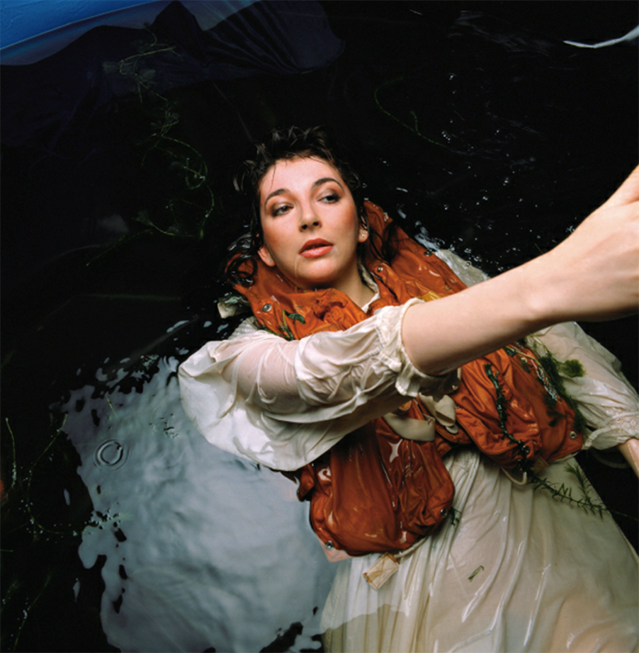 Photo shoot for The Ninth Wave – photo by John Carder Bush from his book “Kate: Inside the Rainbow”