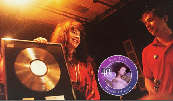 Kate with Dave Cross at the fan convention – Romford, Essex, 1985
