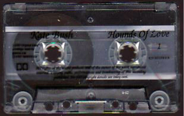 1985 Hounds of Love UK cassette tape