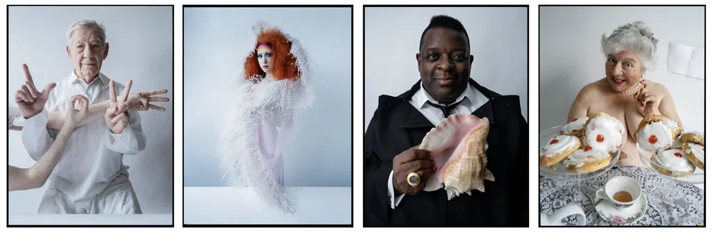 Portraits from the Tim Walker exhibition