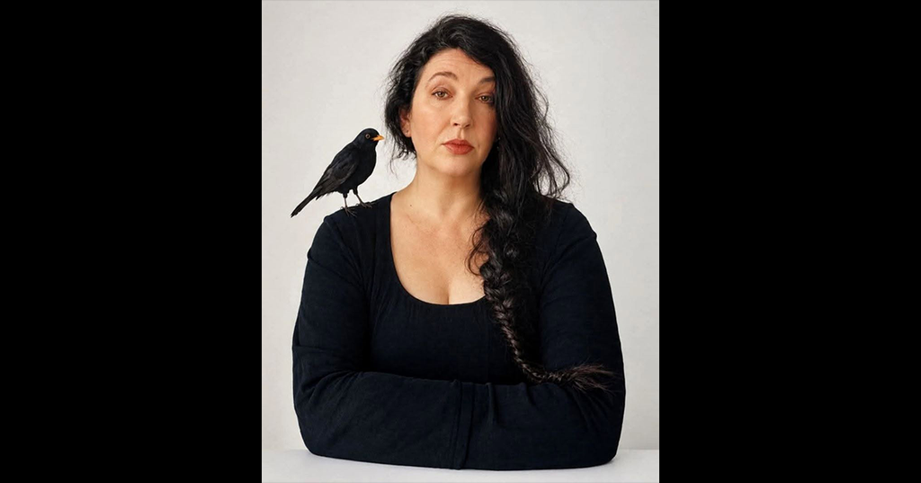Kate Bush with blackbird by Tim Walker (2011)