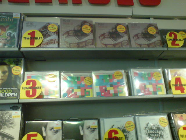 Tower Records, Dublin, June 1st 2011