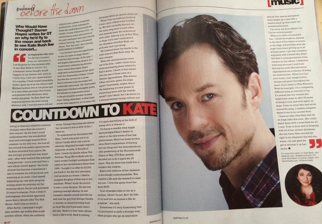 Darren Hayes in Gay Times