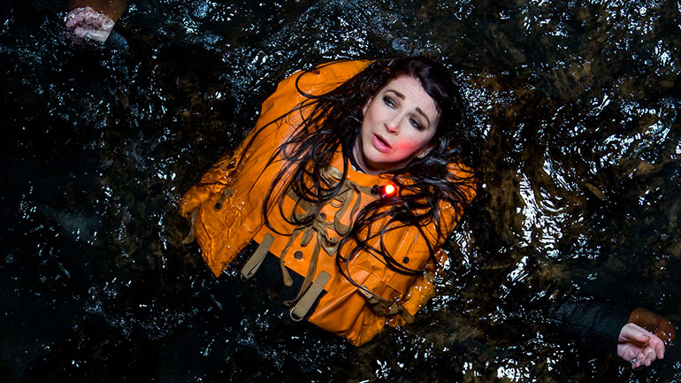 Kate Bush new water shot 2016