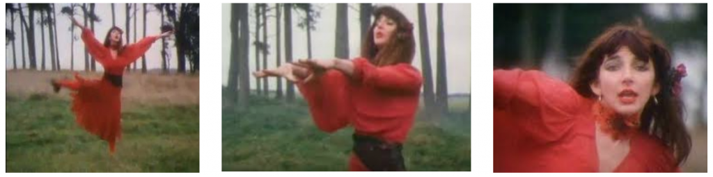 Kate Bush Wuthering Heights red dress