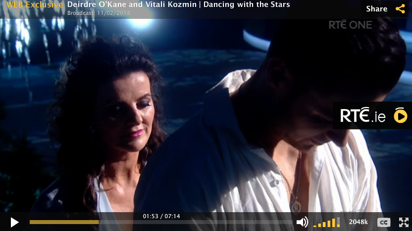 Deridre O'Kane Dancing with the Stars
